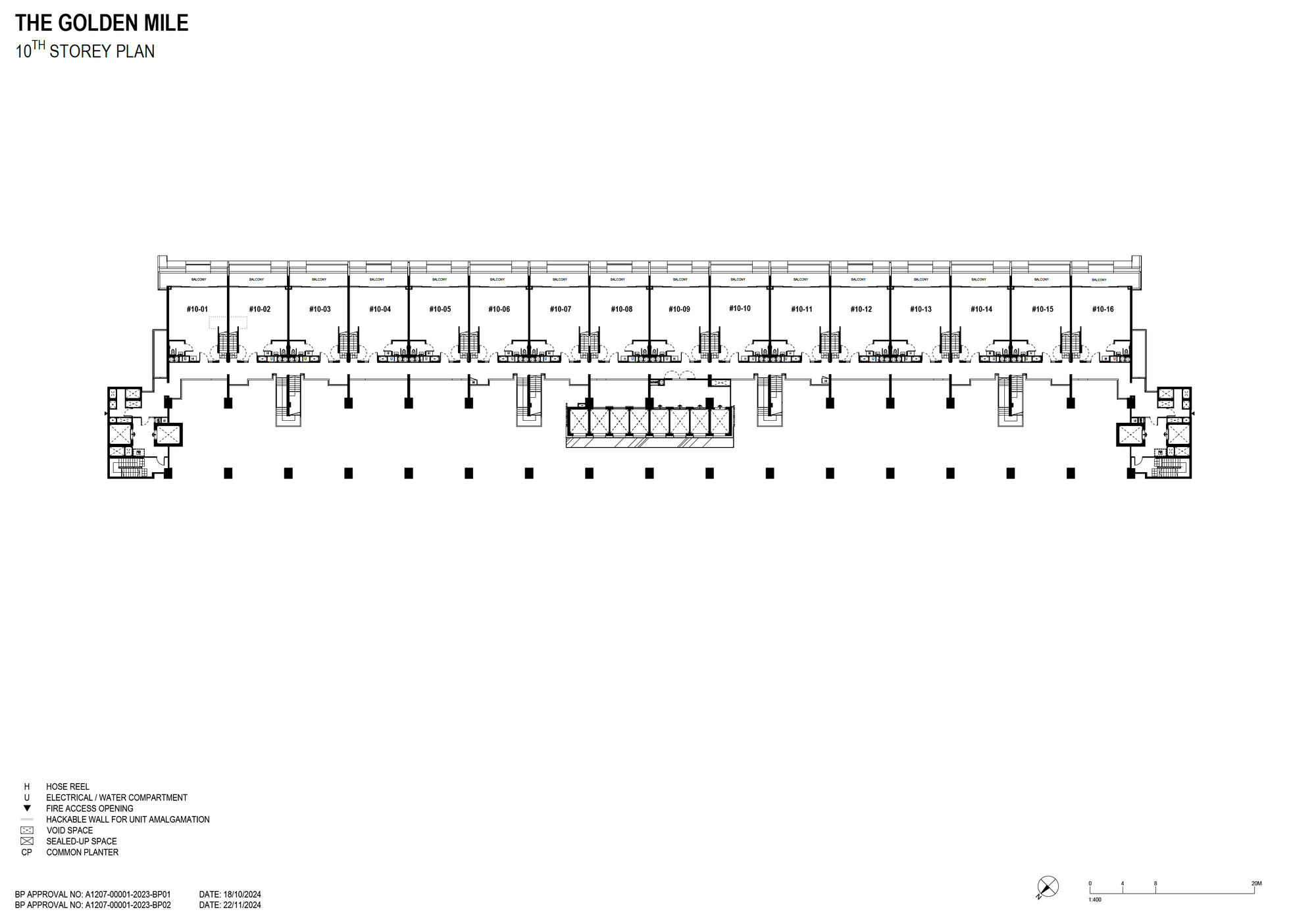 10th Storey Plan floor plan